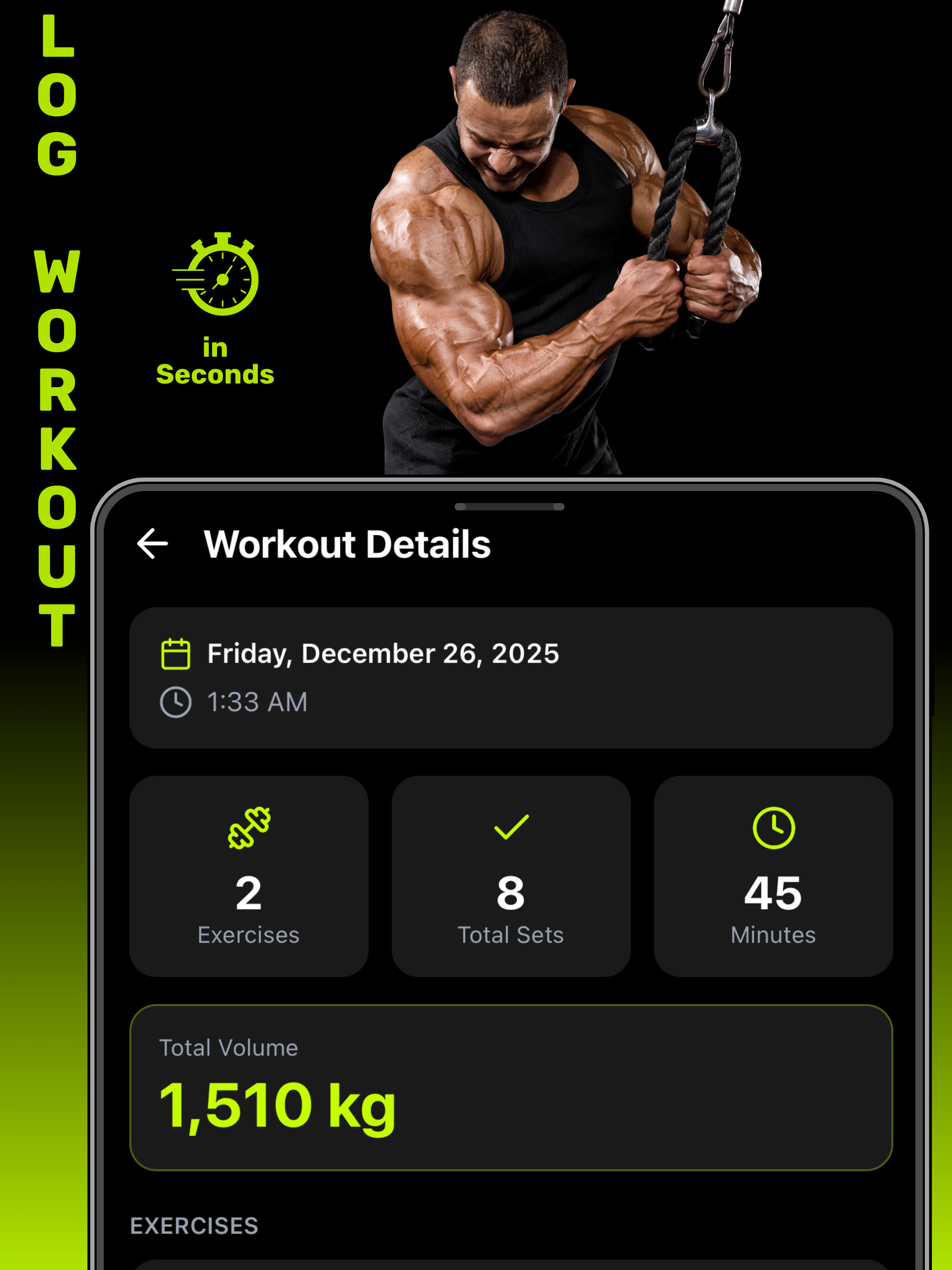 IZFit - Track Workout Progress