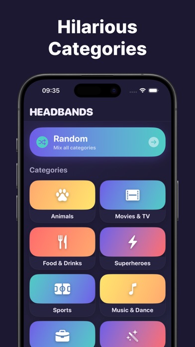 Heads Up: Charades & Guess iPhone screenshot