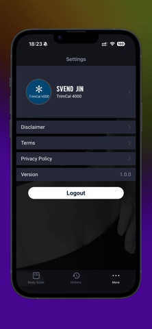 TrimCal 4000 screenshot