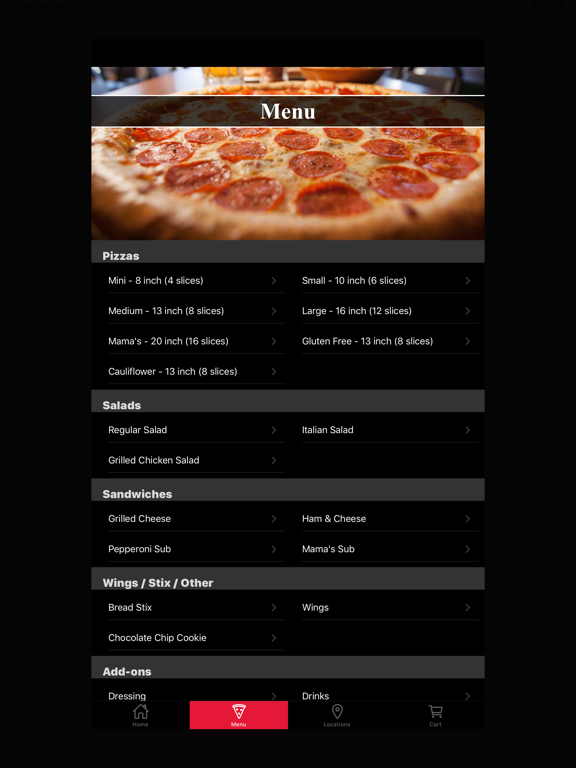 Screenshot #6 pour Mama's Pizza (TX)