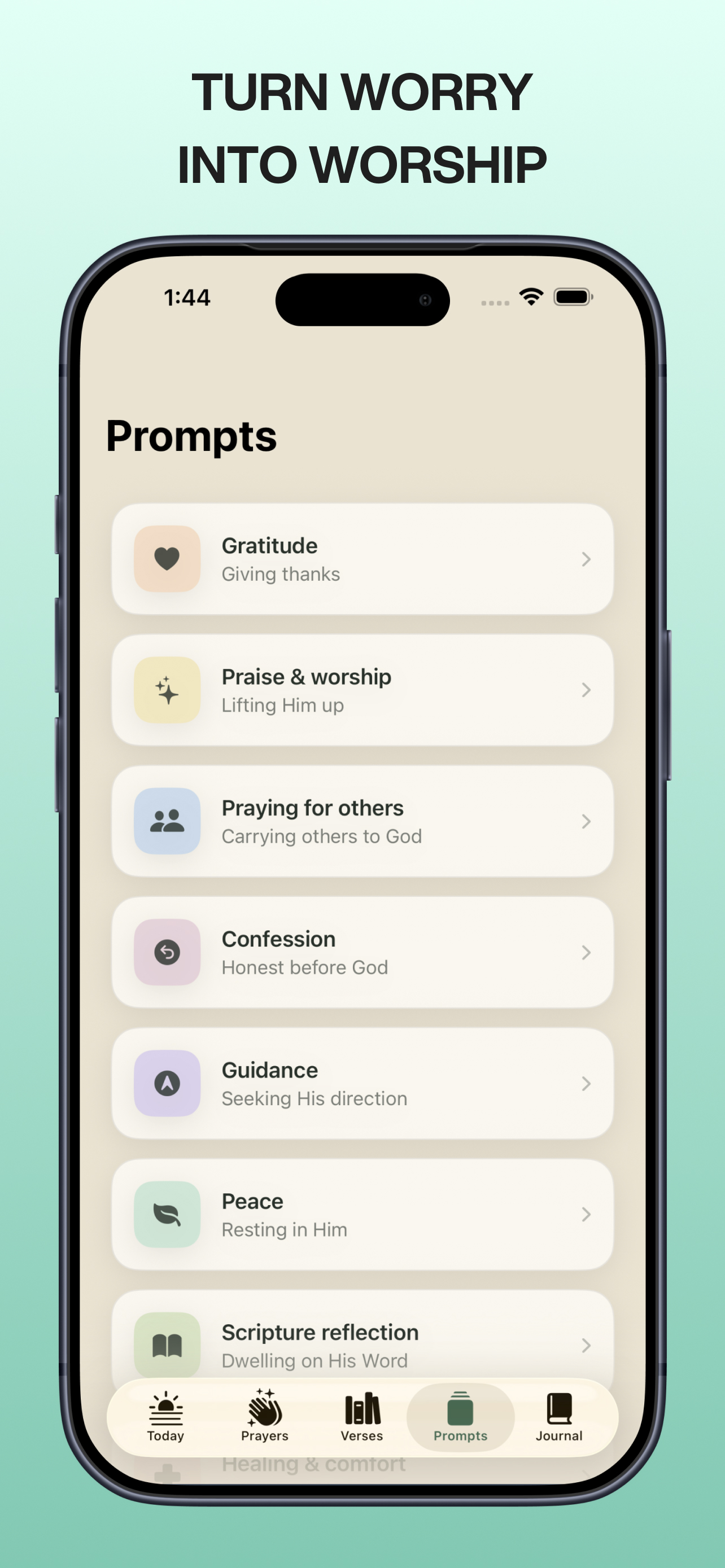 Prayer Journal App: Daily