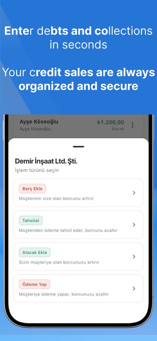 Customer Ledger - Hesapsis Screenshot 3 of 6