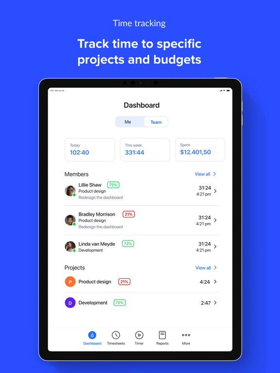 Screenshot #5 pour Hubstaff Time & Hours