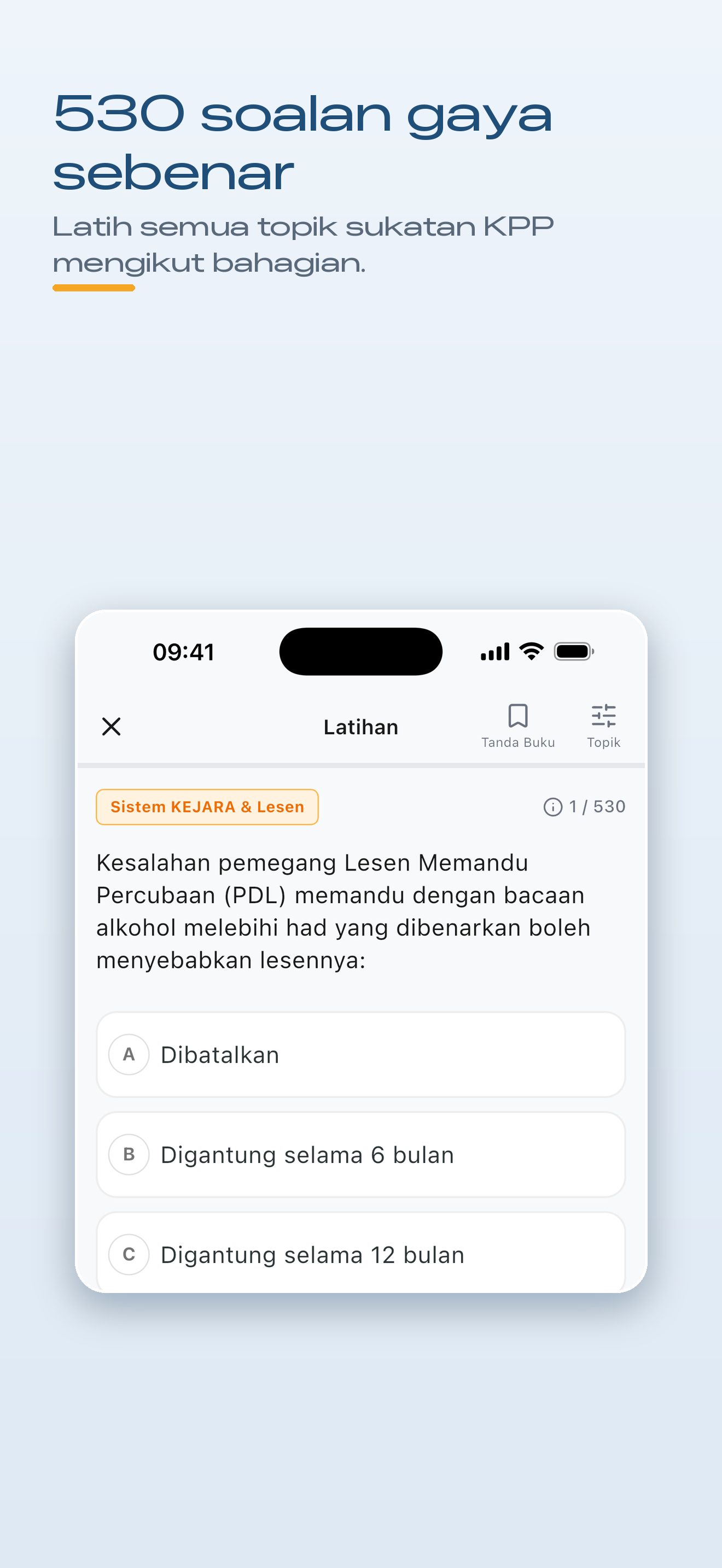 KPP JPJ: Driving Theory Test screenshot 2