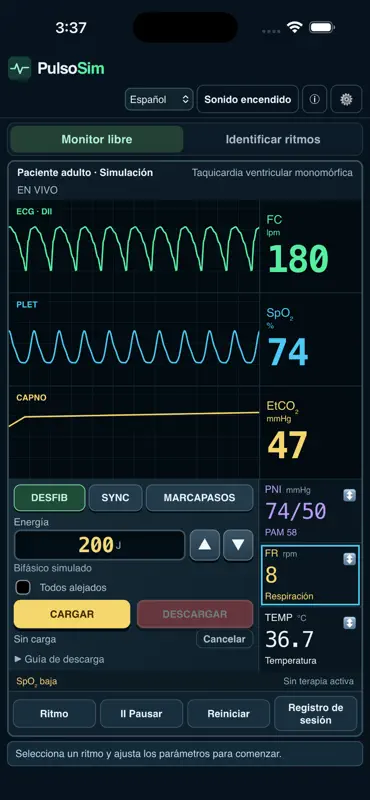 Pulso Sim screenshot 2 of 5