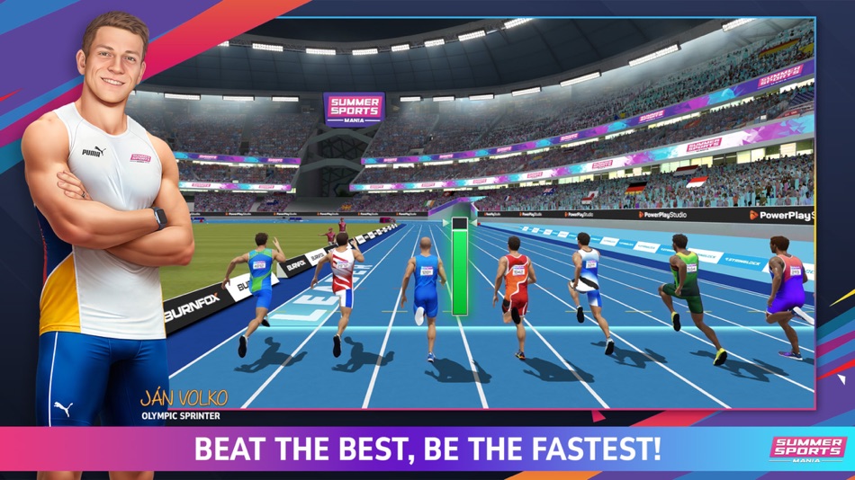 #1. Summer Sports Mania (iOS) By: POWERPLAY MANAGER, s.r.o.