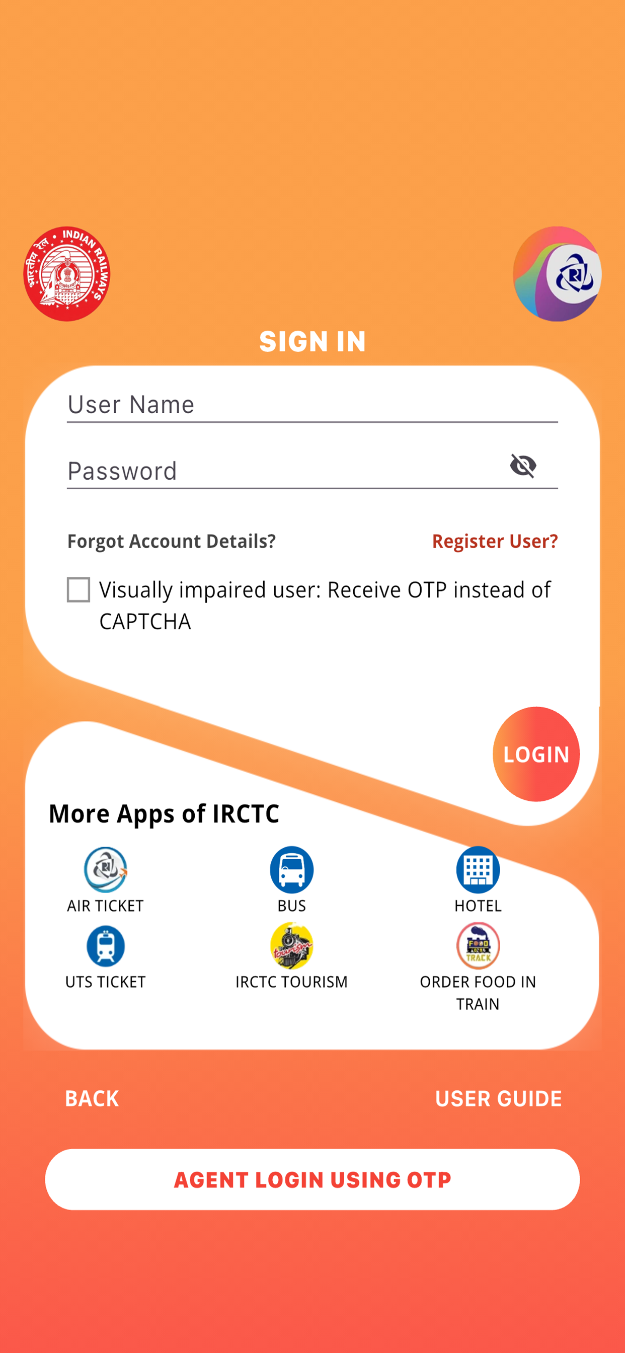 IRCTC Rail Connect screenshot 2