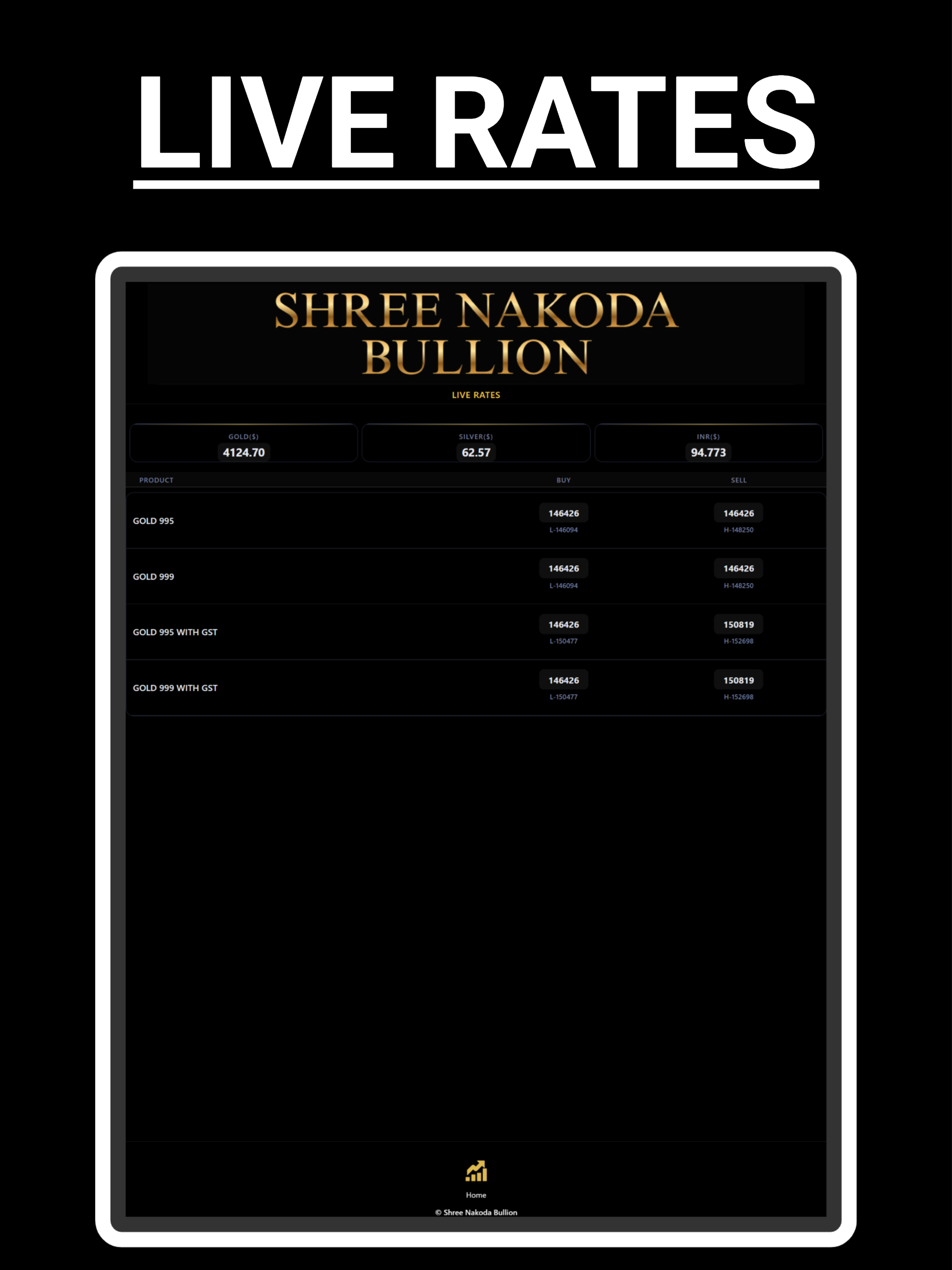 Shree Nakoda Bullion. screenshot 8