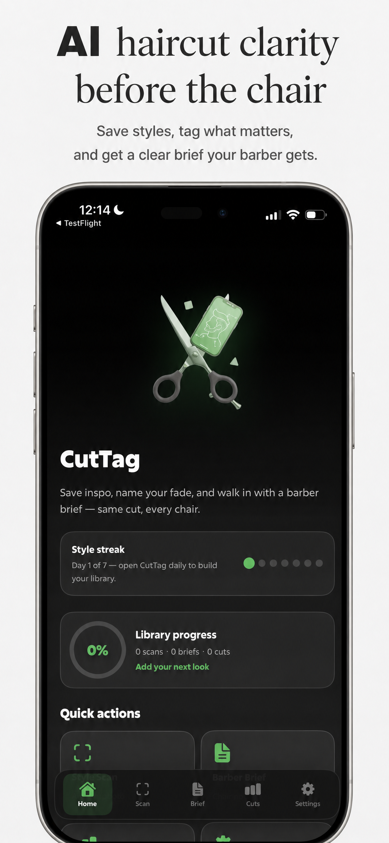 CutTag: AI Haircut Guide Men screenshot 3