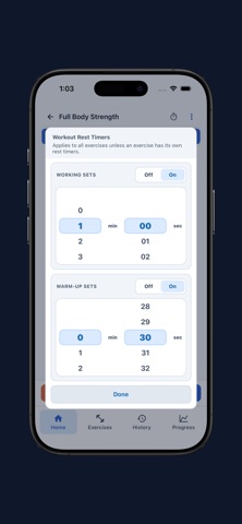 IronStack: Gym Workout Log Screenshot 3 of 10