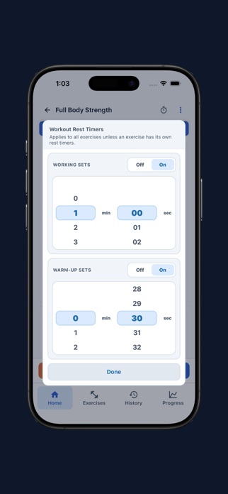 IronStack: Gym Workout Log Screenshot 3 of 10