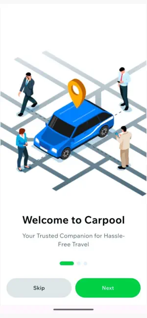 Dailytravels - Carpooling App screenshot 3