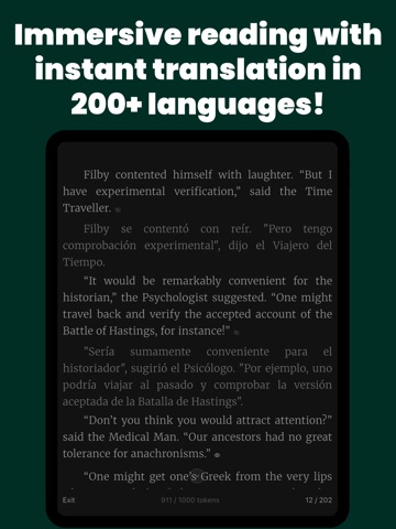 SegLingo – Immersive Reader iPad screenshot