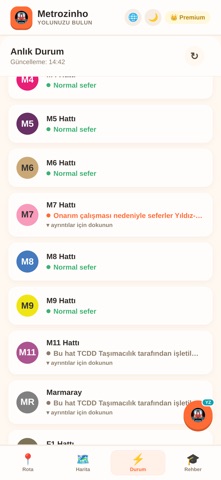 Metrozinho İstanbul screenshot 5