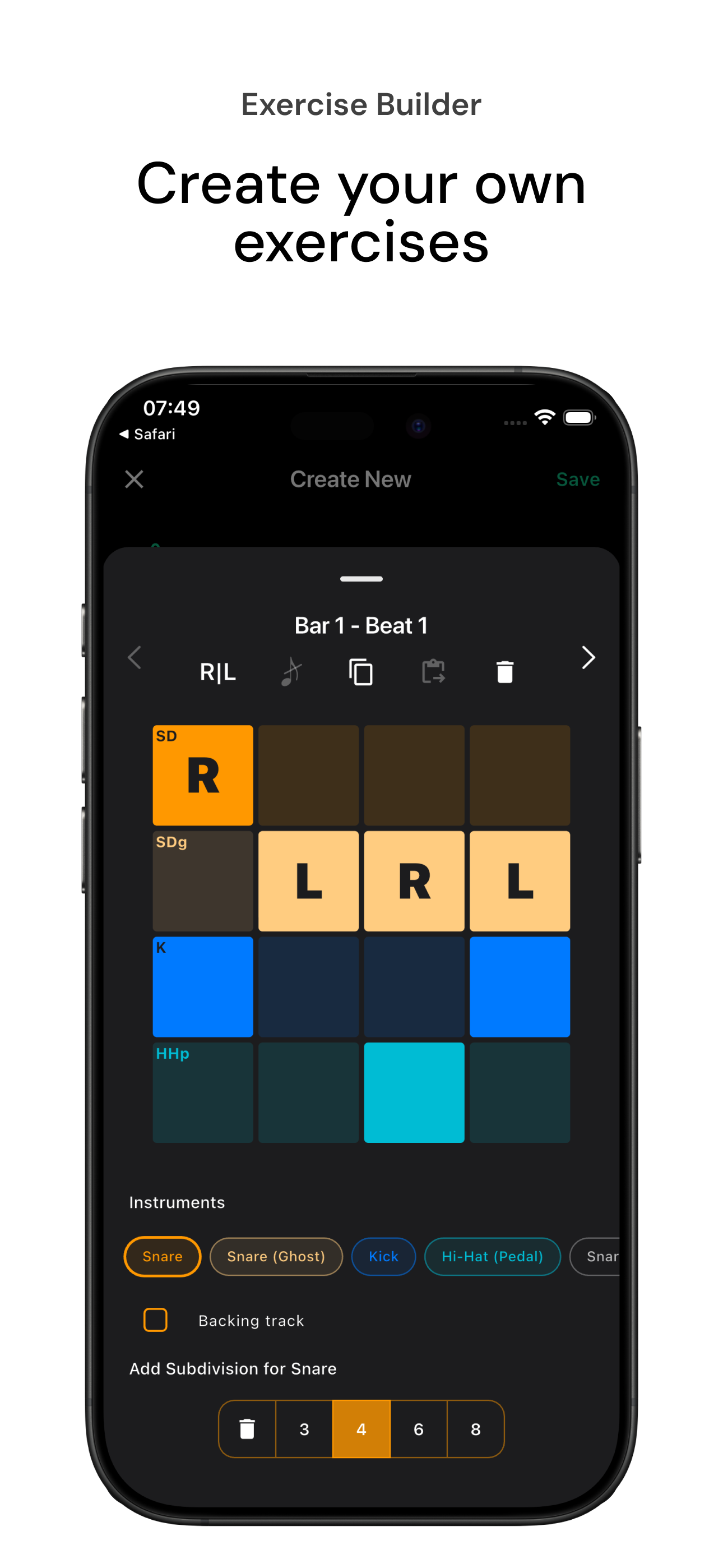 EarDrum: Drum Practice Studio screenshot 5