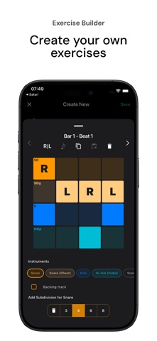 EarDrum: Drum Practice Studio screenshot