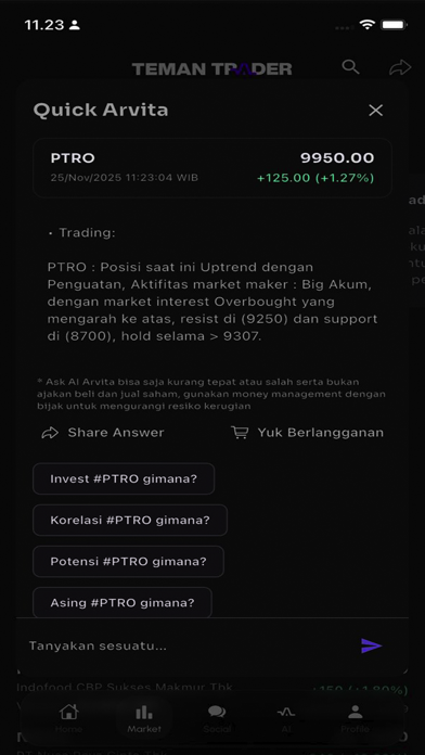 App screenshot