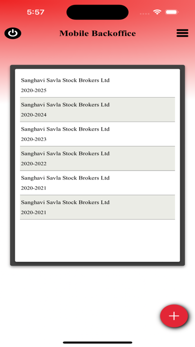 SANBRO Backoffice Screenshot