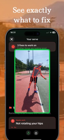 ServeFix: Tennis Serve Coach screenshot