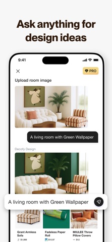 AI Home Design: Decofy iPhone screenshot