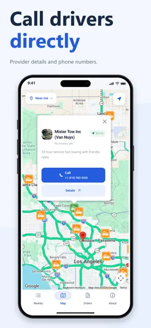 Tovak: Towing & Roadside Help screenshot 4