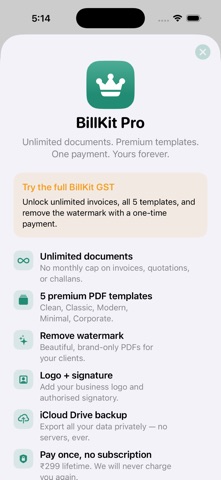 App screenshot