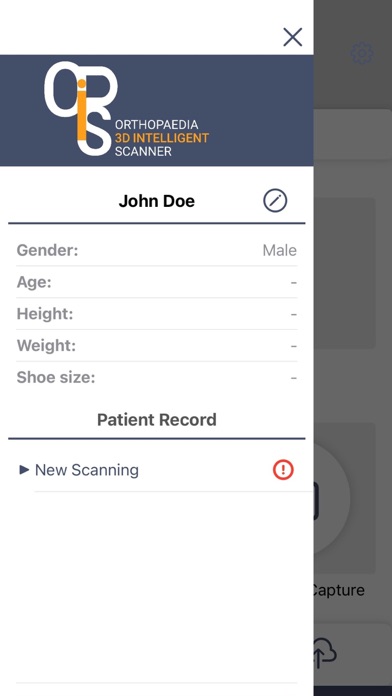 Orthopaedia 3D Scanner Screenshot