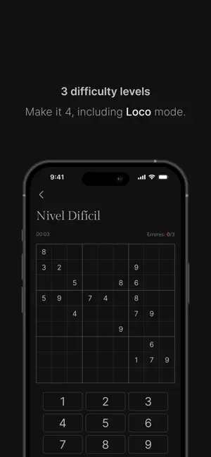 Sudoku Noir screenshot 3