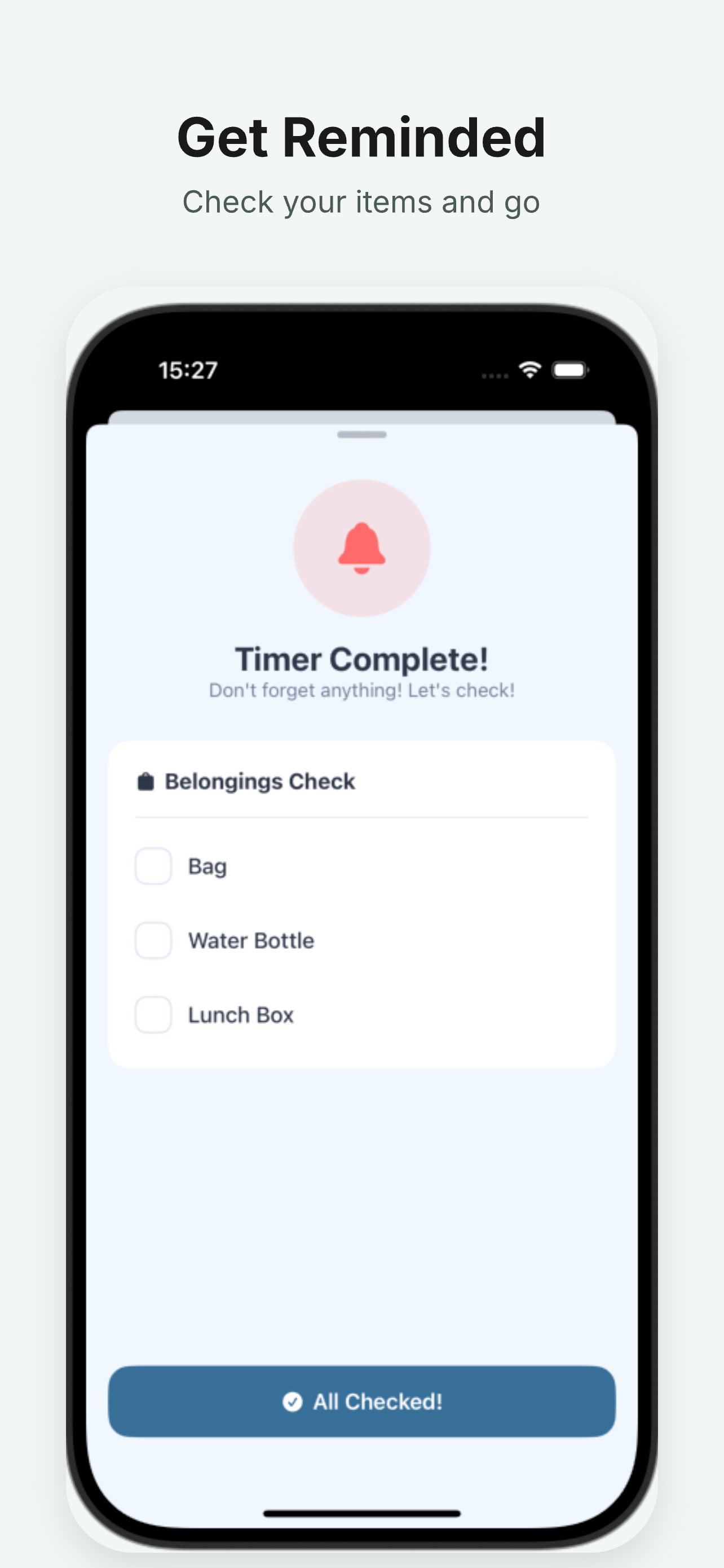 Motteke: Forget-Proof Reminder