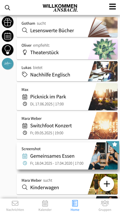 Ecclesia Church Ansbach app screenshot