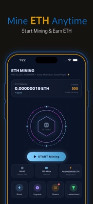 ETH Mining screenshot 1