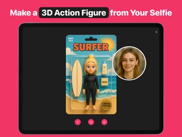 Action Figure Maker | ToyPic iPad screenshot