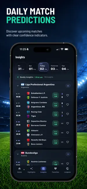 Score Buddy: Football Stats screenshot 2