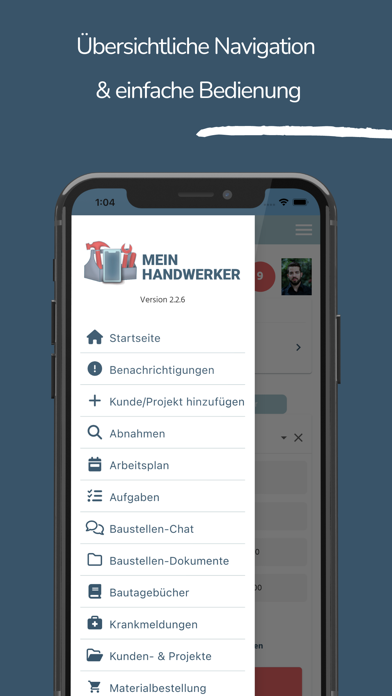 MeinHandwerker-App Screenshot