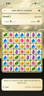OneMoveGarden screenshot 1