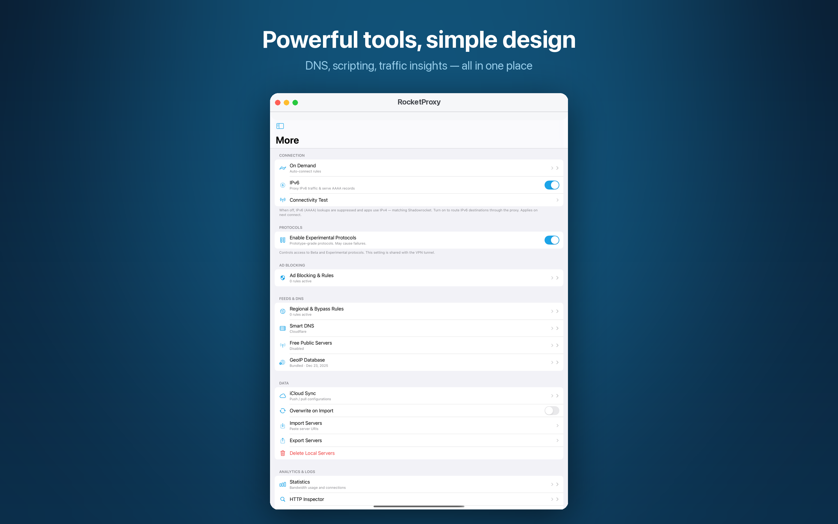 Rocket Proxy: Rule Based VPN screenshot 17