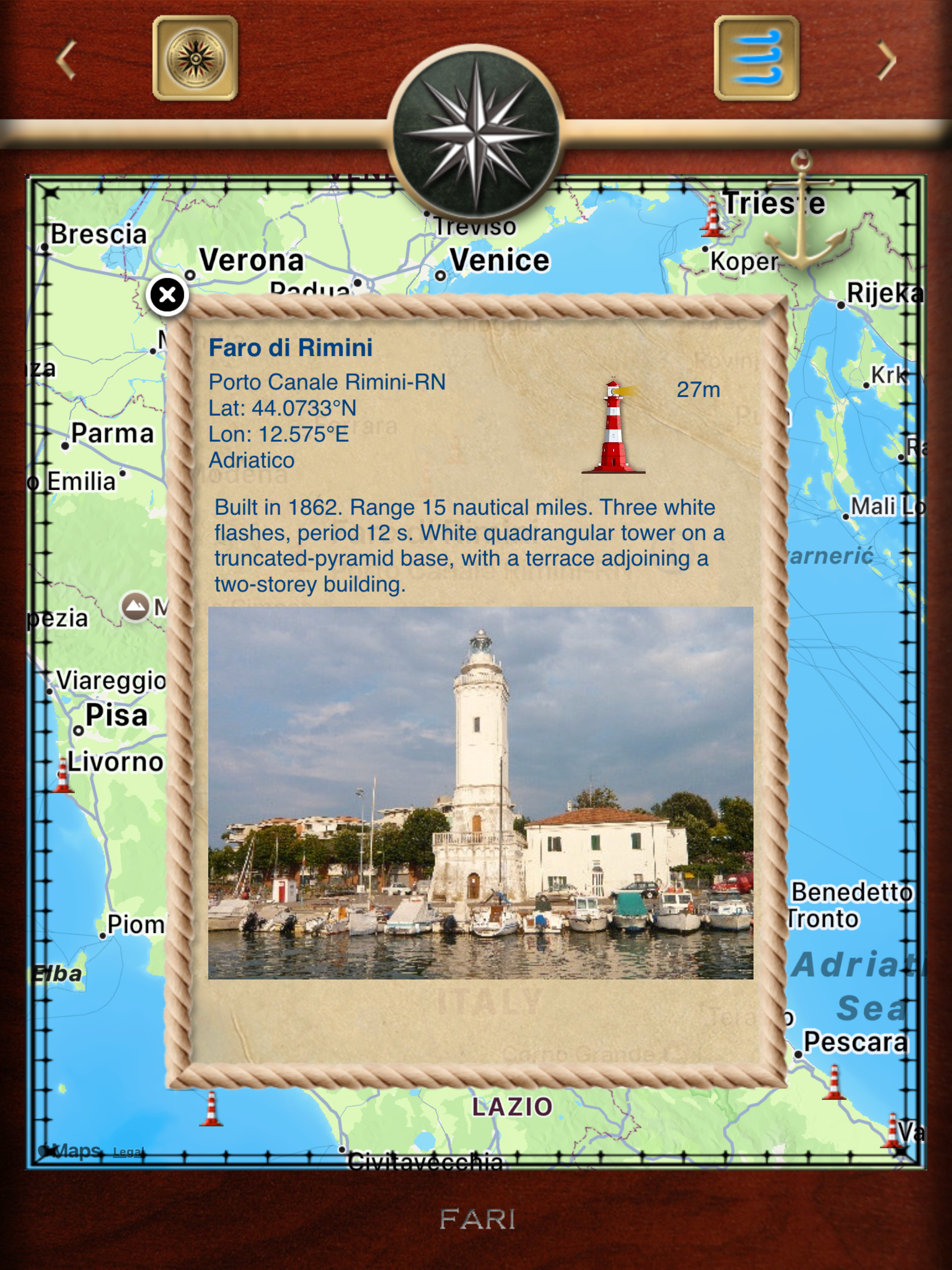 RosaDeiVentiHD screenshot 7