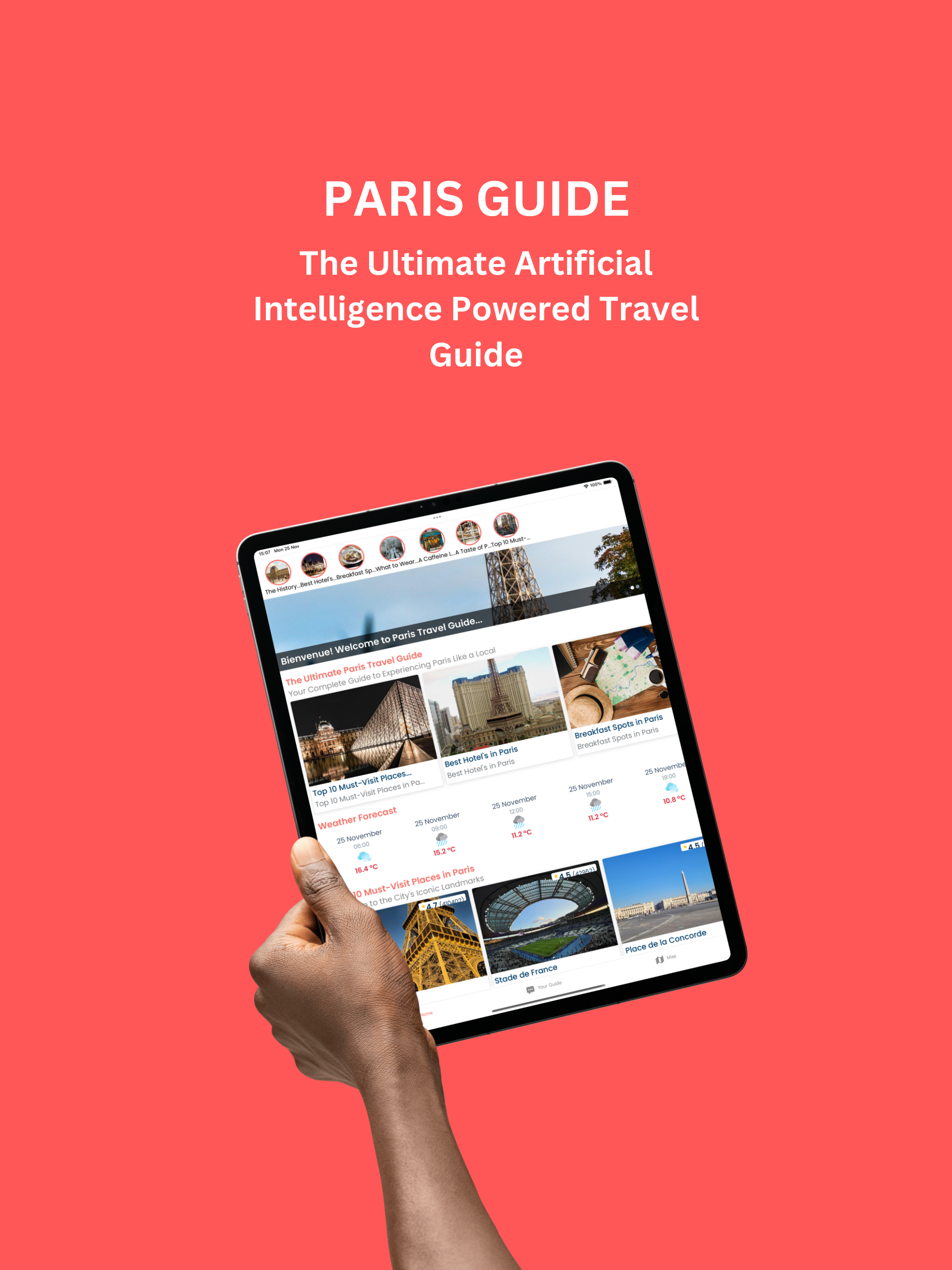 AI Travel Guide - Paris screenshot 4