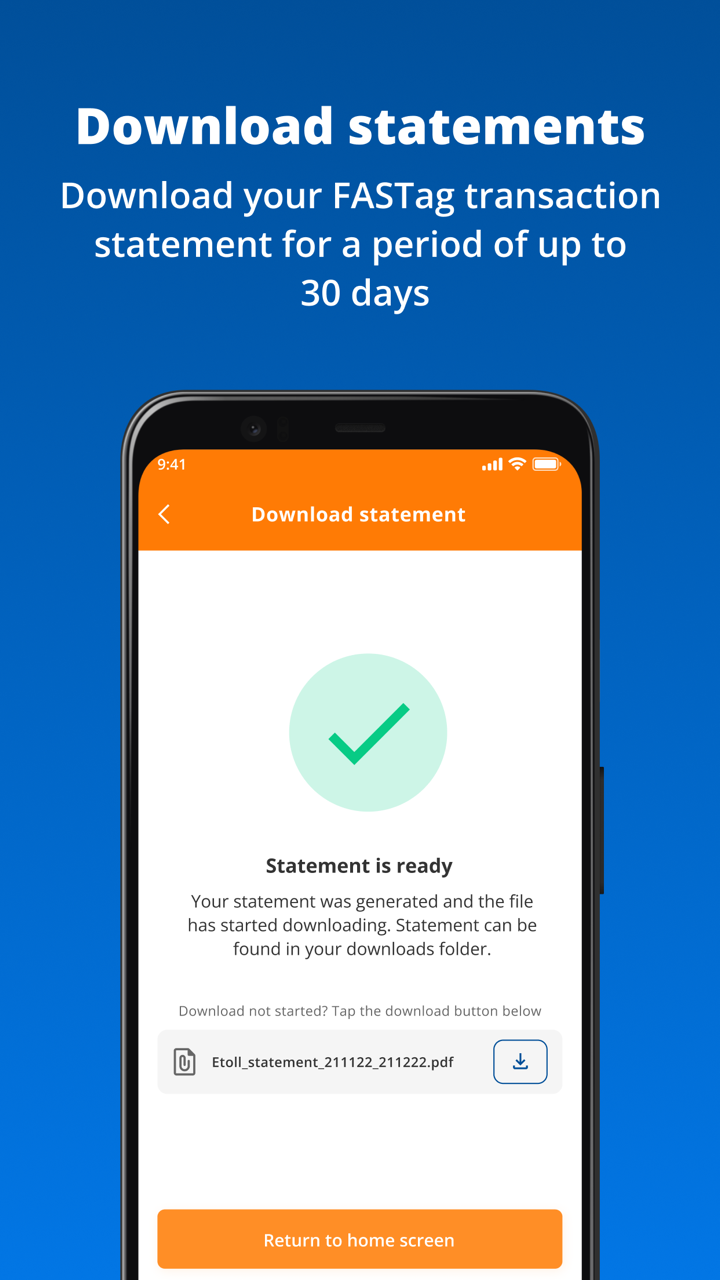 eToll by ICICI Bank screenshot 3