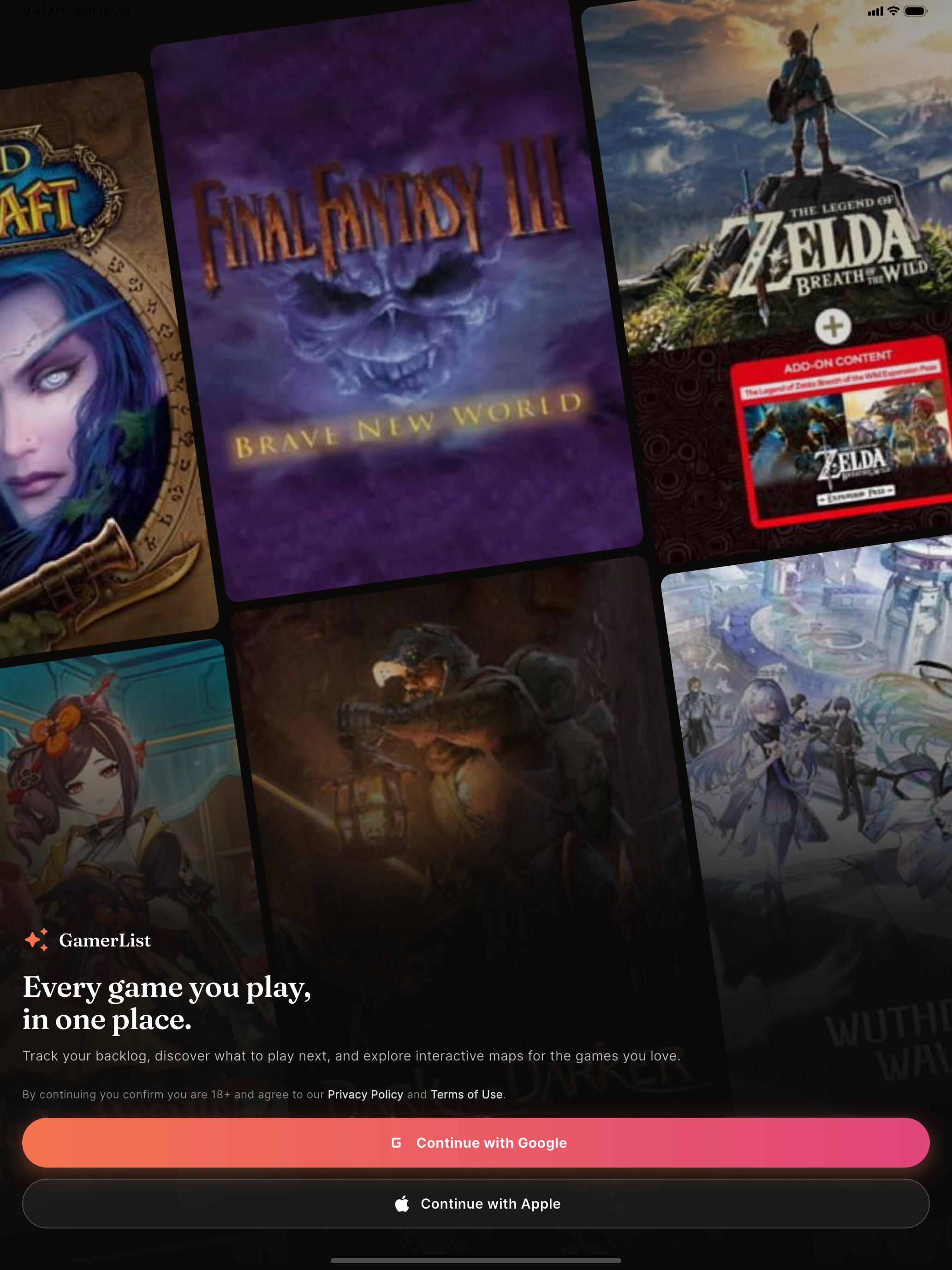 GamerList: Maps & Backlog screenshot 6