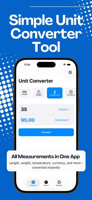 Unit Converter: Measure Fast Screenshot 1 of 4