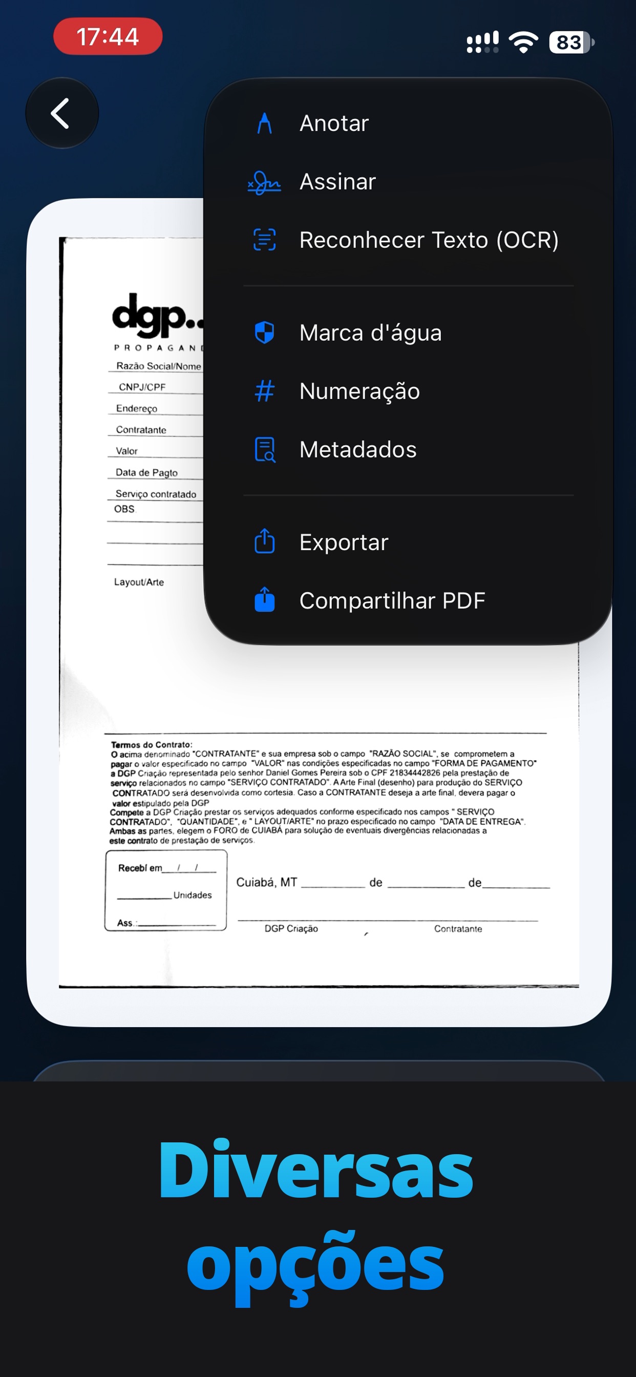 Screenshot 5 of Scann Scanner de Documentos