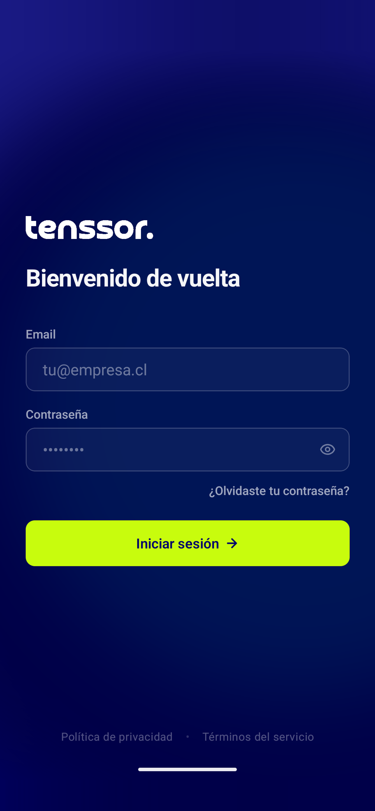 Tenssor screenshot 3