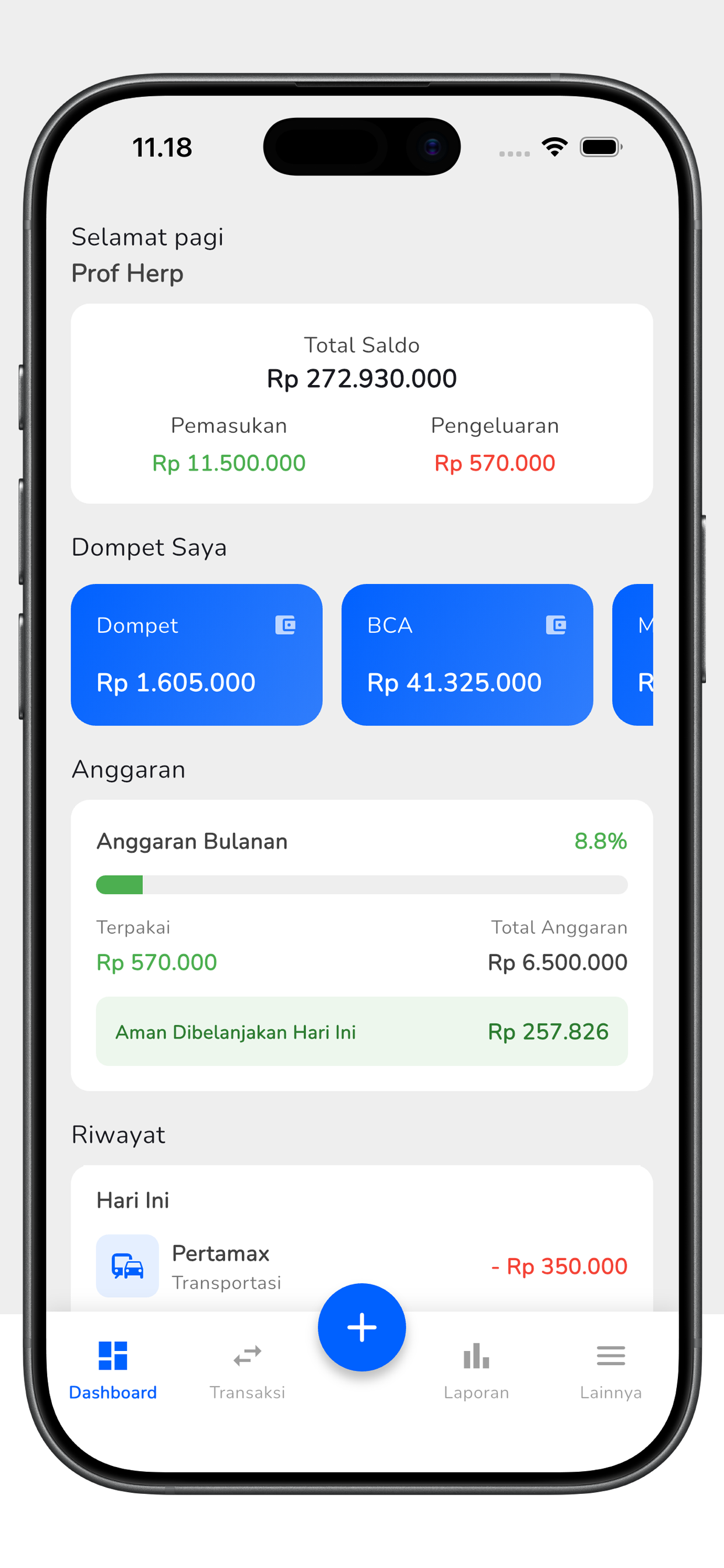 Fina: Catat Keuangan AI Pintar