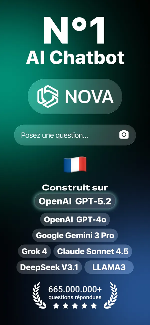 Screenshot #1 pour IA Chatbot - Nova