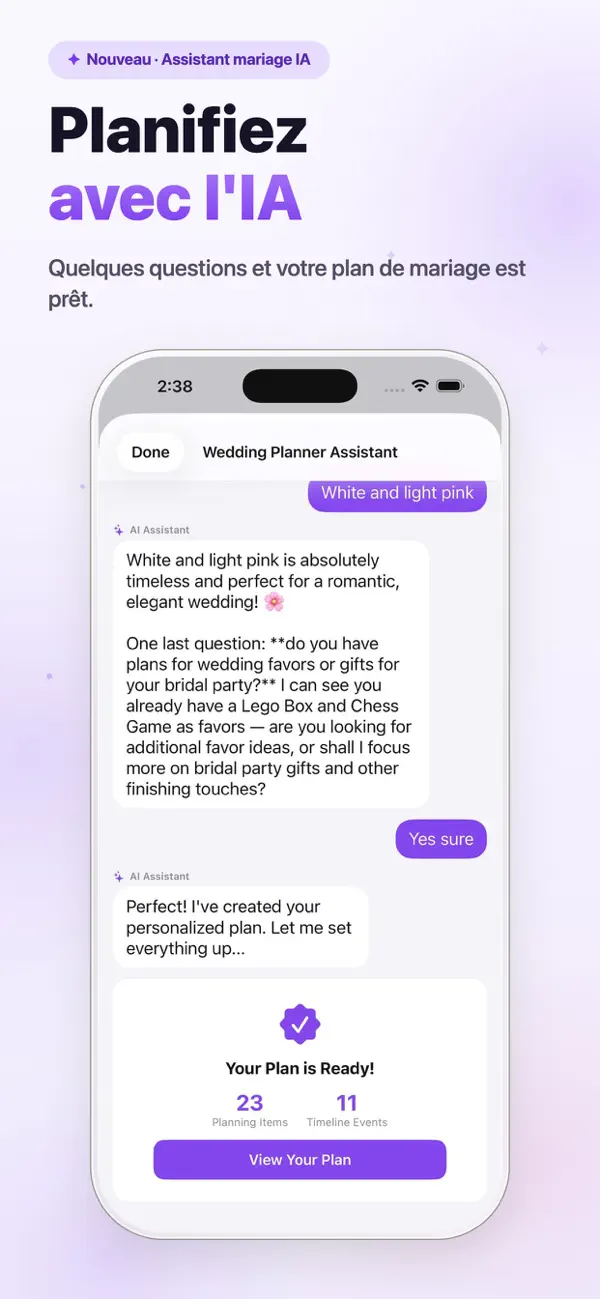 Screenshot #2 pour Pro Wedding Planner