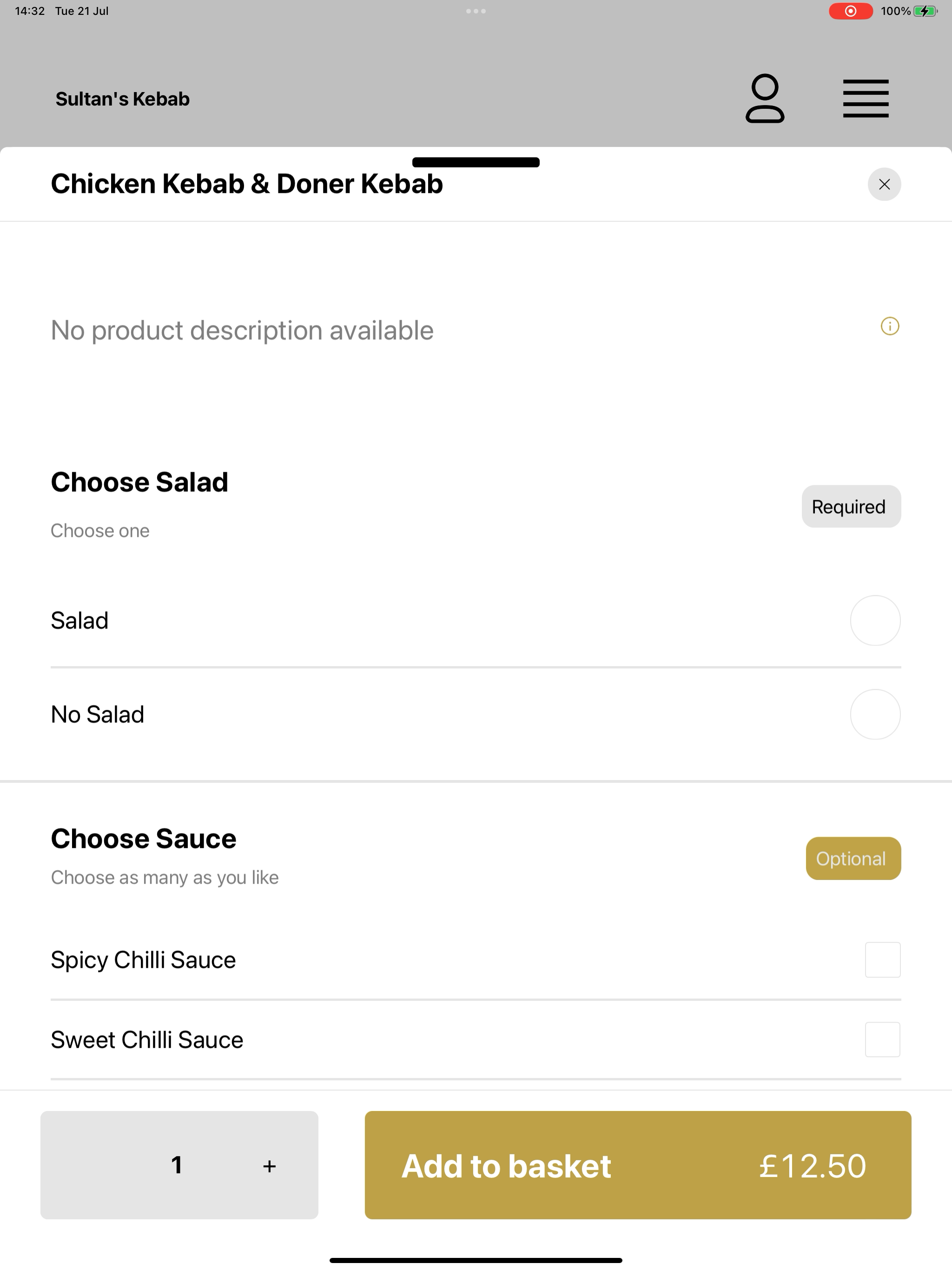 Sultan's Kebab Birkenhead screenshot 16