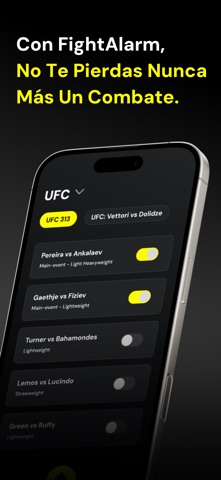 FightAlarm App iPhone screenshot 1
