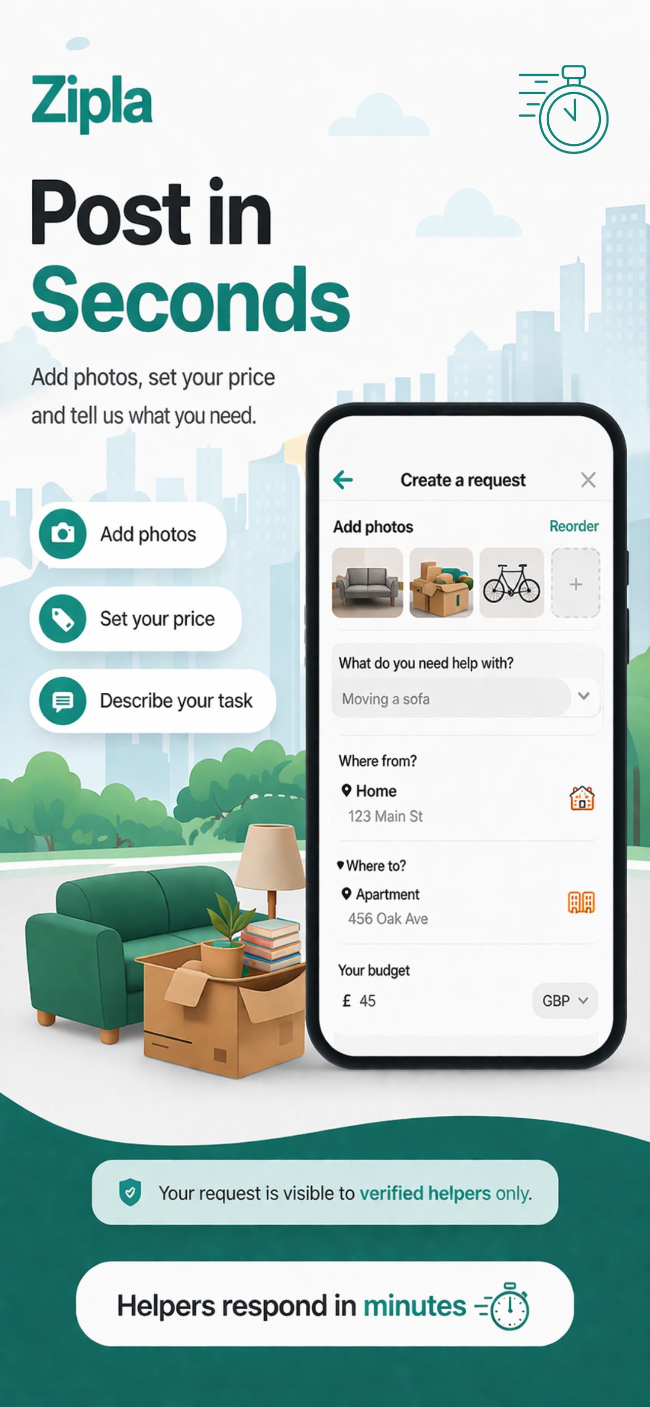 Zipla : Help for Every Task