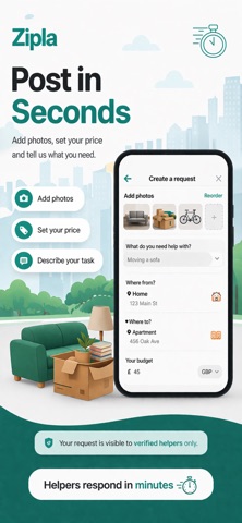 Zipla : Help for Every Task screenshot